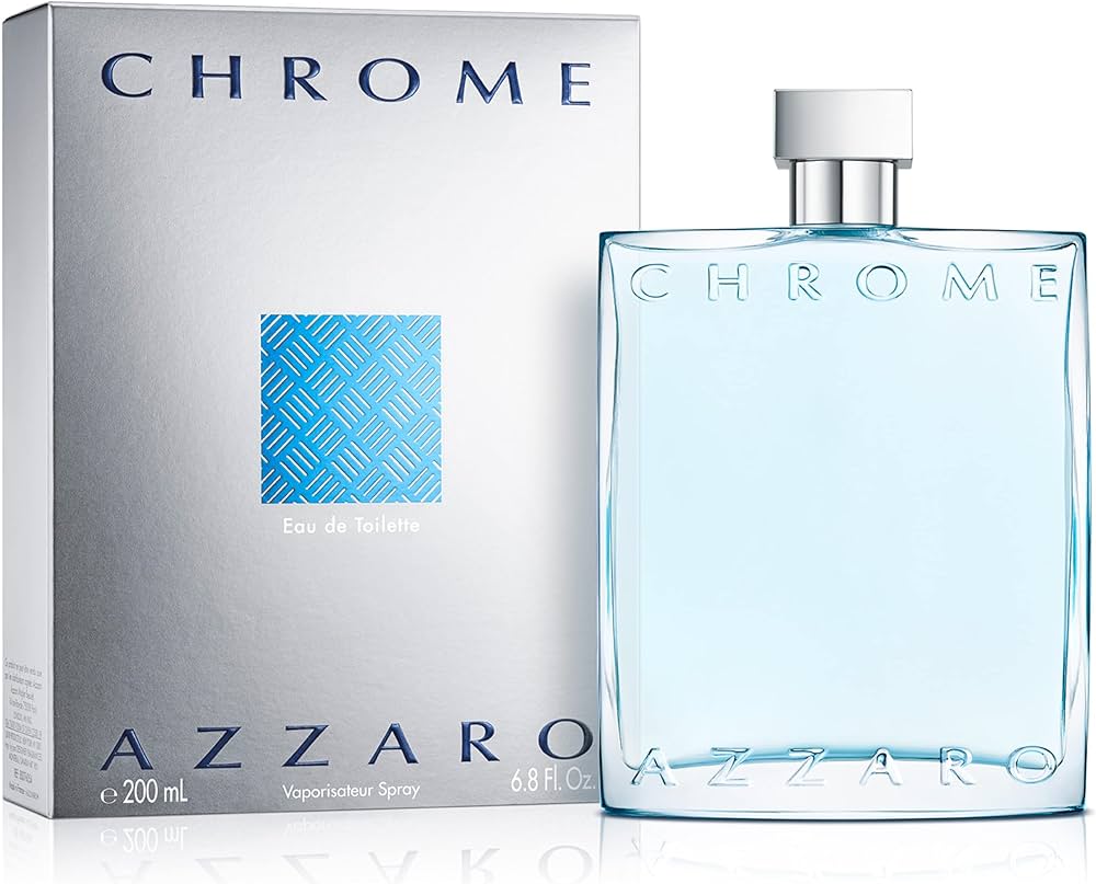 AZZARO CHROME MEN 3.4 OZ. Eau De Toilette