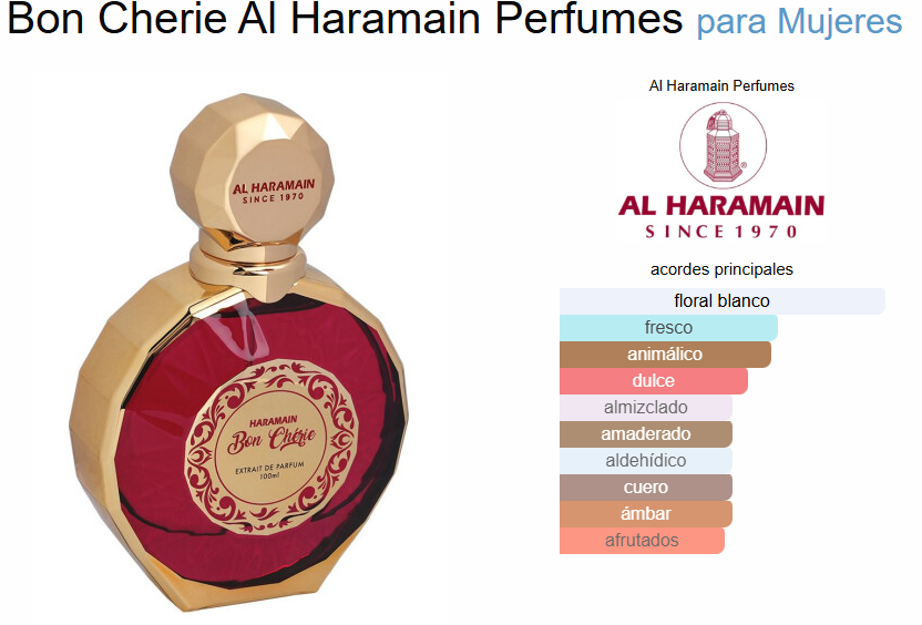 AL HARAMAIN BON CHERIE UNISEX EXTRAIT DE PARFUM 3.4 OZ