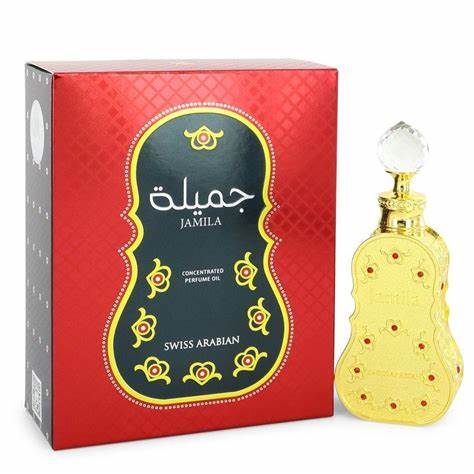 SWISS ARABIAN JAMILA CONCENTRATION WOMEN PERFUME OIL 0.5 OZ