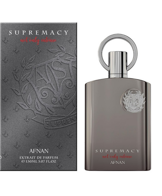 AFNAN SUPREMACY NOT ONLY INTENSE LUXURY COLLECTION MEN 5.0 OZ. EXTRAIT DE PARFUM SP