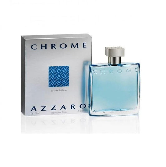 AZZARO CHROME MEN 3.4 OZ. Eau De Toilette