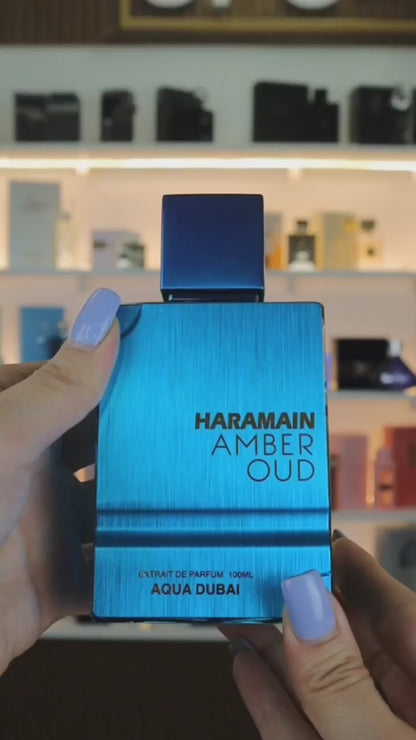 AL HARAMAIN AMBER OUD AQUA DUBAI UNISEX  2.5 OZ EXTRAIT DE PARFUM