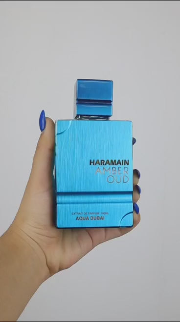 AL HARAMAIN AMBER OUD AQUA DUBAI UNISEX  2.5 OZ EXTRAIT DE PARFUM