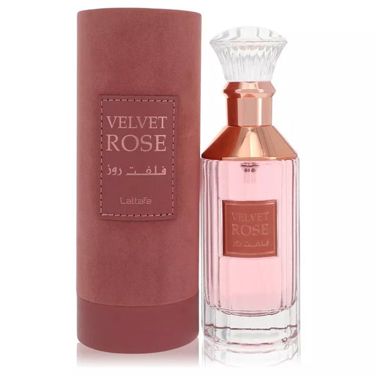 LATTAFA VELVET ROSE UNISEX 3.4 OZ.EDP SP