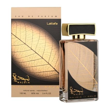 LATTAFA NAJDIA IN GOLD UNIQUE WOMEN 3.4 OZ EDP SP