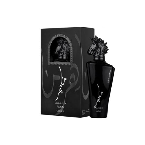 LATTAFA MAAHIR BLACK EDITION MEN 3.4 OZ. EDP